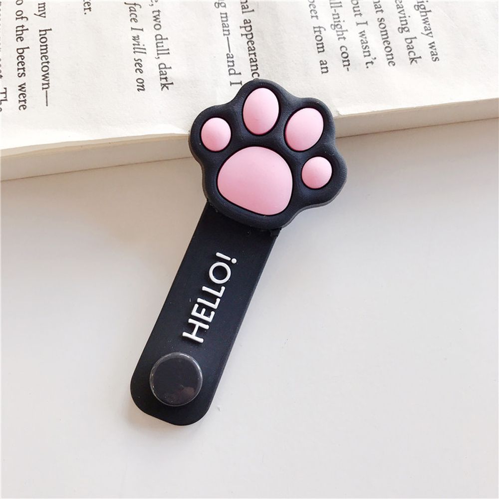 Organizer Clip Cord Wrap Silicone Cable Winder Bookmark Data Line Protector Clip Cable Organizer
