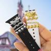Metal Charms Watch Band Decoration Ring For Apple Diamond Ornament For Iwatch Bracelet Silicone Strap Jewelry Accessories