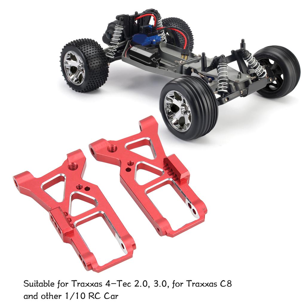 Aluminum Alloy Front Suspension Arms Metal Front Swing Arm for   4 Tec 2.0 3.0 1Celsius10 RC On Road Car Upgrade Parts
