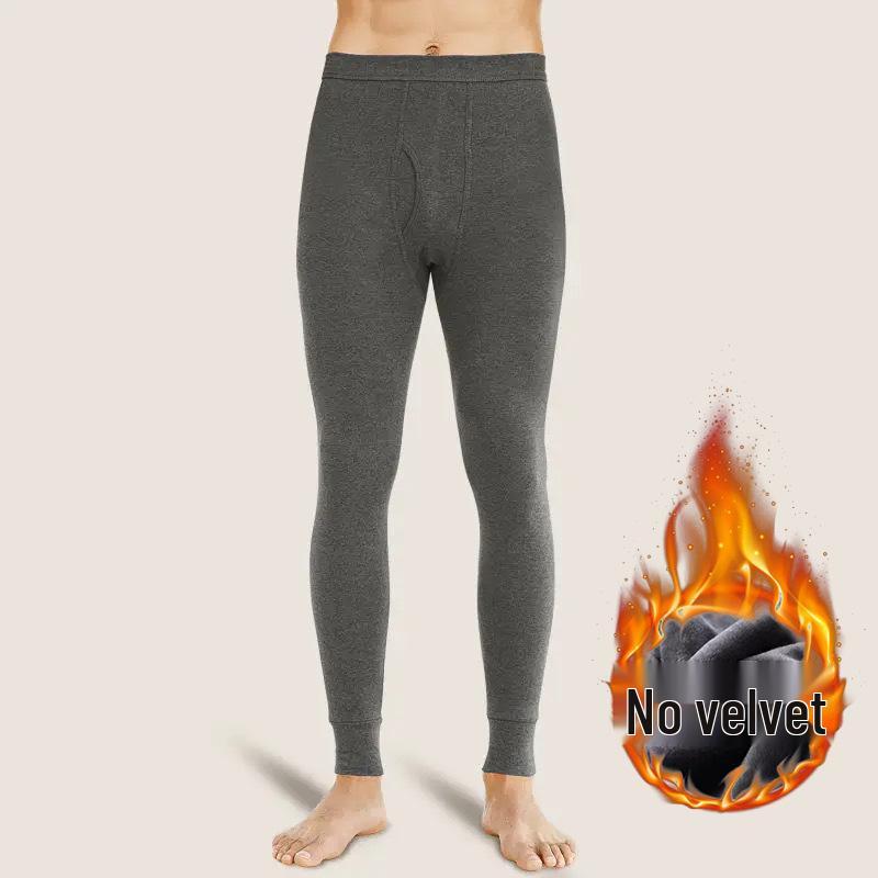 Pantaloni Caldi da Ragazzo a Vita Alta con Velluto Spesso, Perfetti per Studenti delle Scuole Medie e Superiori, Strato Base Resistente al Freddo Invernale.