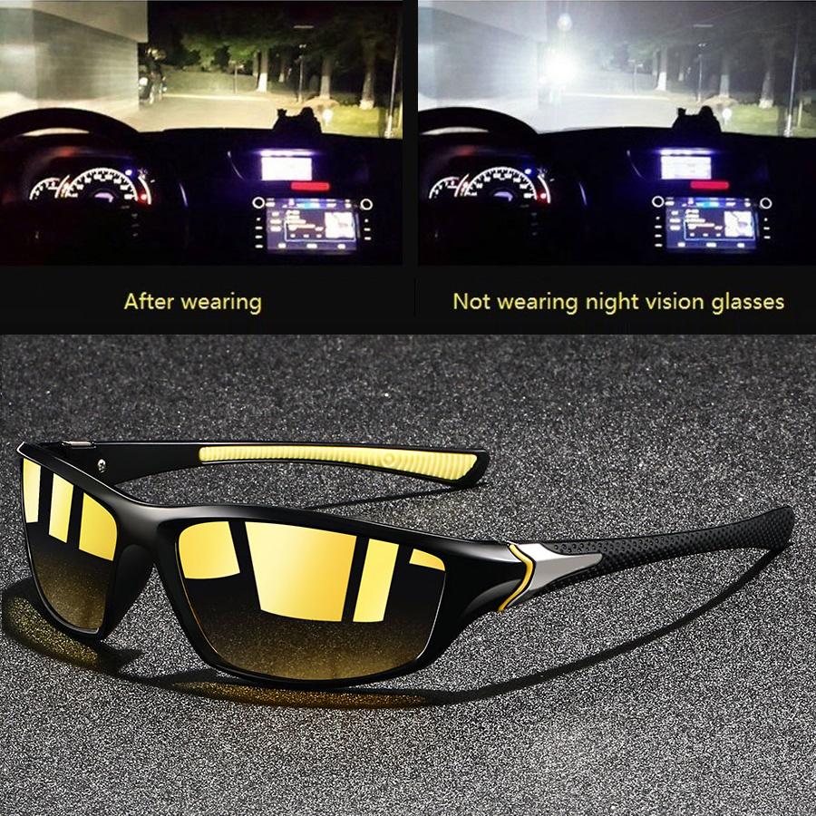 2 Pieces Fashion Vintage Sports Sunglasses Men Women Fishing Running Cycling  Sport Man Sun Glasses Anti-Glare UV400 Eyewear