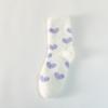 Autumn And Winter New Socks Women Thickened Warm Imitation Mink Velvet Sweet Fruit Ladies Home Floor Socks Sleep Socks