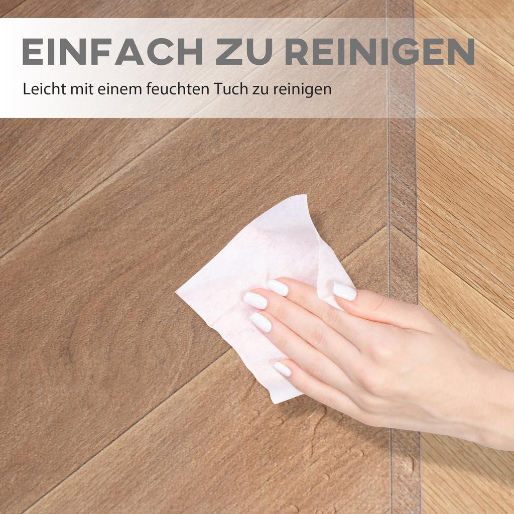 Chair Mat for Hard Floors, 90 X 120 Cm Non-Slip Transparent Floor Mats for Wood/Tile Protection, Office & Home
