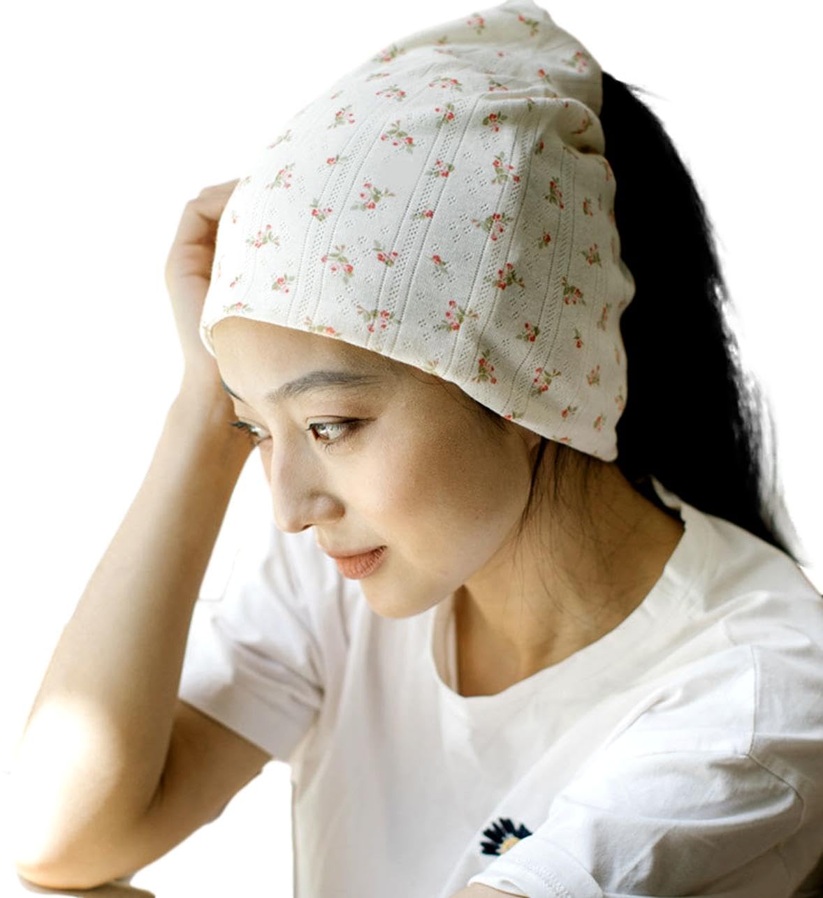 

Вязаная медицинская с мелким цветочным узором уход цветочный часы вязаная шапка уход УФ кепка газетчика вязаная зимняя [Electric Circus] кепка, шляпа, женская, кепка, кепка, кепка, узор, розовый