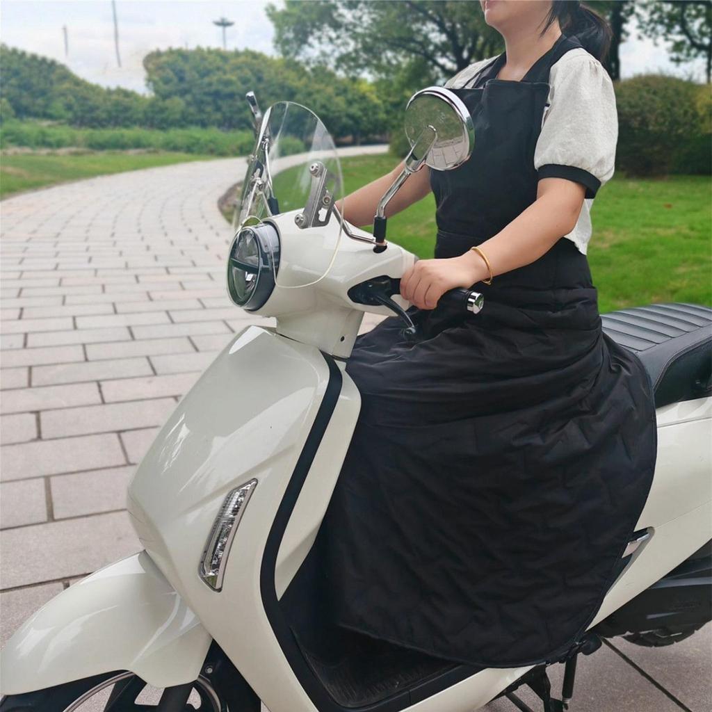 Scooter Warm Leg Cover Windproof Winter Warm Scooter Leg Protector E-Bike Knee Lap Windshield Protector For Winter Drive Snowy