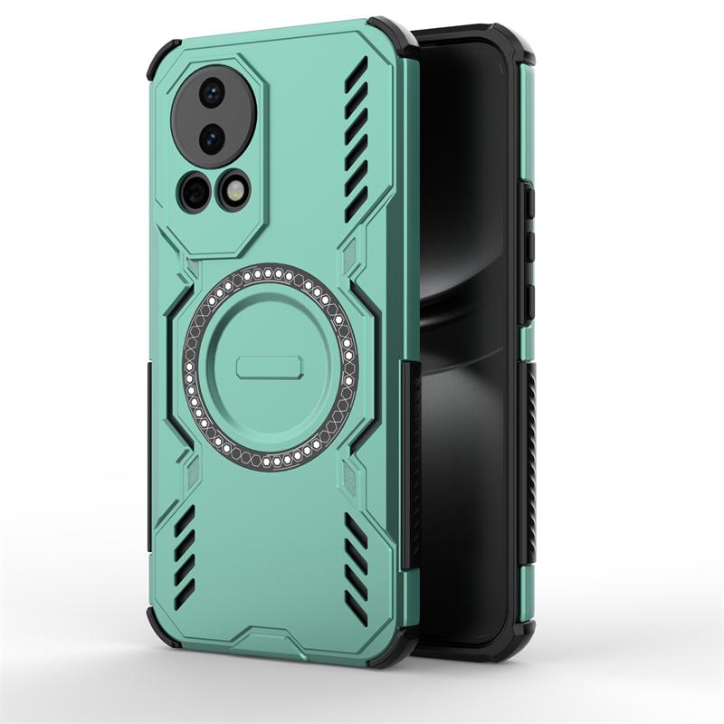 Panserdeksel For Huawei Nova 13 Magnetisk Adsorpsjon Trådløs Lade deksel For Huawei Nova 12 Deksel For Huawei Nova 13 Deksel 6,7 tommer