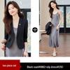 Women's Spring 2025 High-End Korean Style Blazer & Pants Set - Casual & Professional