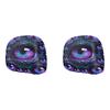 Stretch Car Headrest Cover Set 2 Pack, Visual Cabin Covers for Dust Care and Horror Theme Vehicle Decoration Update