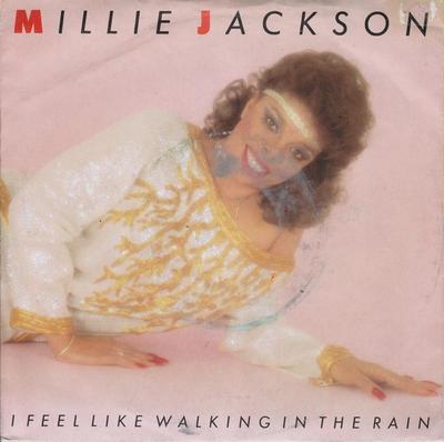 7inch Record MILLIE JACKSON - I Feel Like Walking In The Rain W9348 Sire 1984 UK Soul/Funk Used