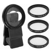 Veledge 37mm Close Up +1 +2 +4 +10 Close Up Macro Filter Mobile Phone Lens Filter for Different Mobile Phones