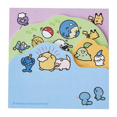 Pokemon Bloklu Yapışkan Notlar Japonya'dan Kaçış Yeni