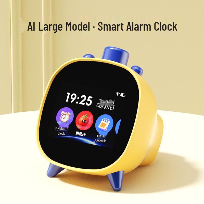 Cape Hero AI Multifunctional Smart Alarm Clock - English Speaking Gift for Students and Kids