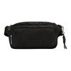 Logo Zipper Closure Fabric Crossbody Waist Bag Medium Men Bags Space-Black HH3774-001