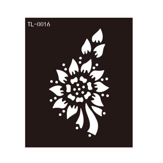 Henna Tattoo Stencil, Reusable DIY Tattooing Template, Floral Animal Patterns Stencil for DIY Indian Temporary Tattoos Music Festivals Body Art