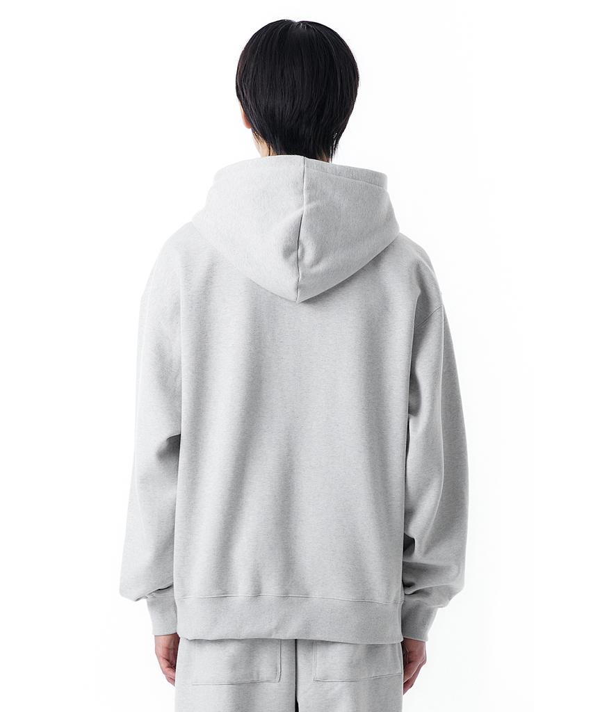 Openyard(Oy) Opyd Logo Hoodie Zip Up-Grey