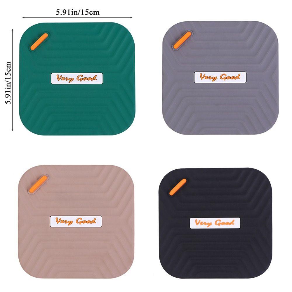 Silicone Floor Drain Cover 15*15cm Water Stopper Durable Shower Deodorant Pad  Sink