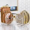 Space Saving Cutting Board Holder Multi Layer Chopping Board Organizer Pot Lid Rack Shelf  Plates