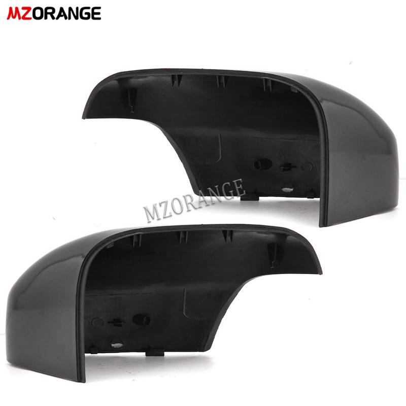 Side Mirror Cover For Volvo XC70 XC90 2007-2014 Rearview Mirror Shell Housing Outer Gloss Black accessories case cover frame