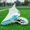 33-46 Buty piłkarskie Wysokie buty Outdoor Męskie Długie buty sportowe piłkarskie Duże rozmiary Młodzieżowe buty sportowe piłkarskie