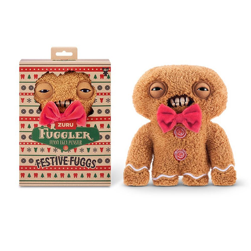 

Fuggler Милий Монстр Фестивальна Серія Плюшева Іграшка Олень Сніговик Різдвяний Пряник Каваї Смішний Модний Лялька Пелюшка Подарунки