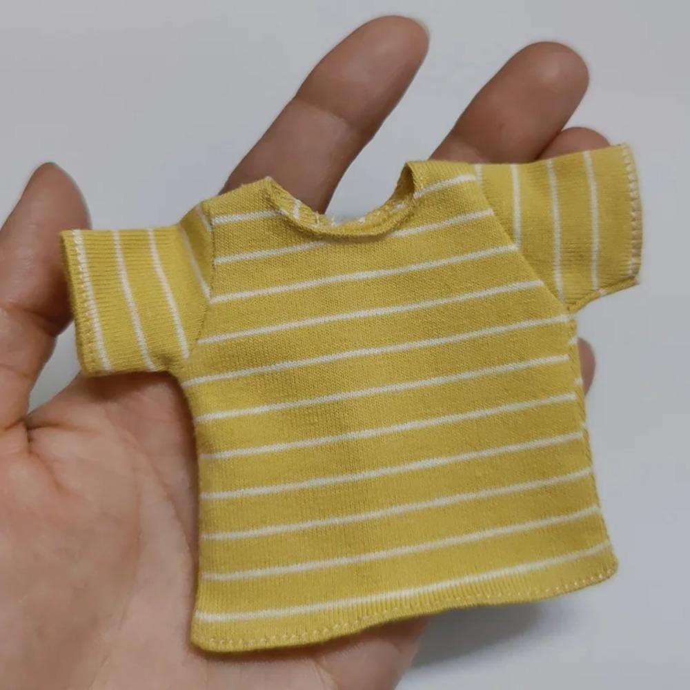 1 SZTUKA T-shirt dla lalki 1/6 dla blyth Codzienne ubrania koszulki barbi dla Licca, Azone, kurhn Akcesoria do koszulek dla lalek