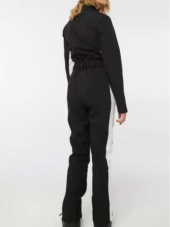 Ski-Serie Modischer Taillenbetonender Jumpsuit Baumwolljacke