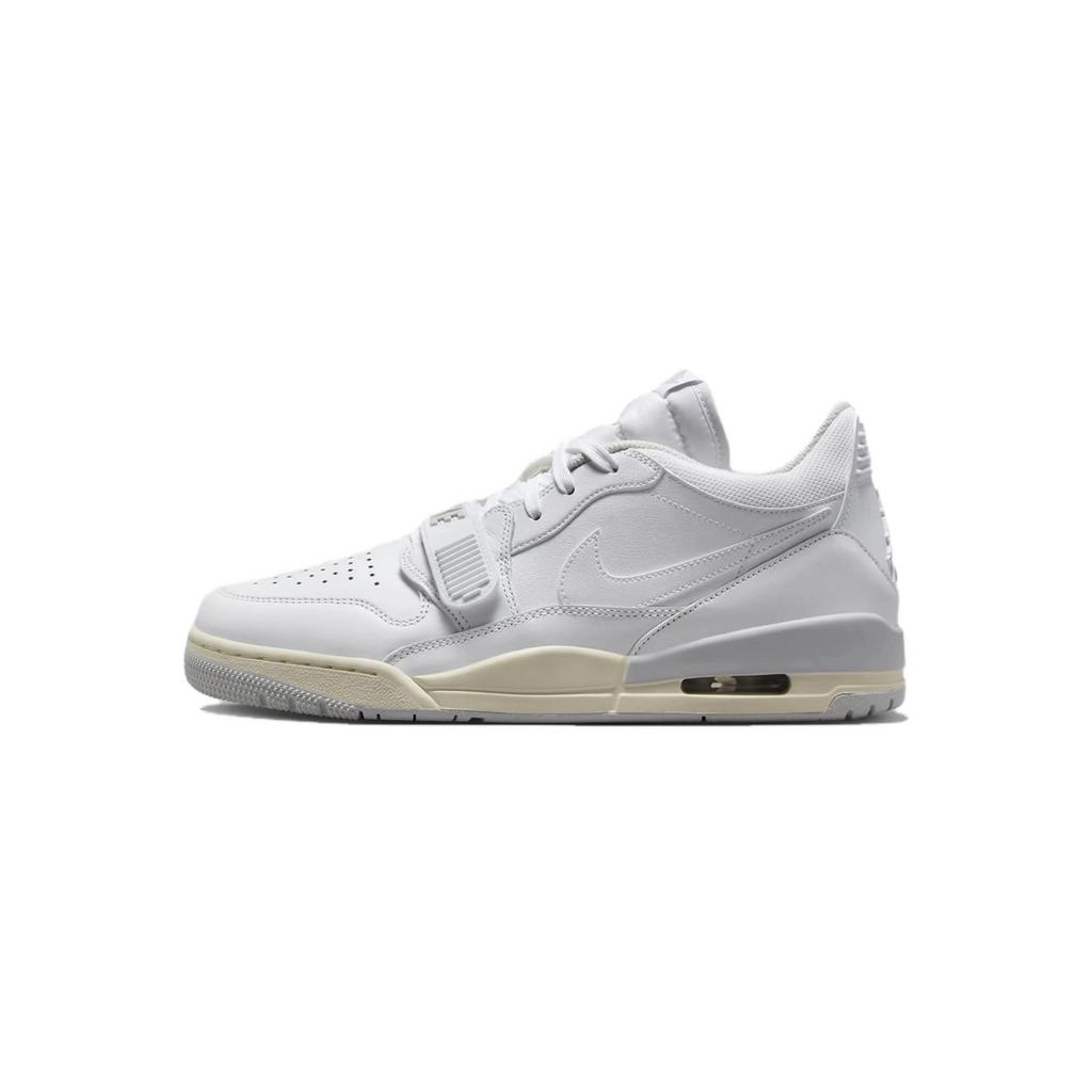 Jordan Legacy 312 White Moonlight Low top Vintage Basketball Shoes Men's White Blue HJ9199-111(Team196-)