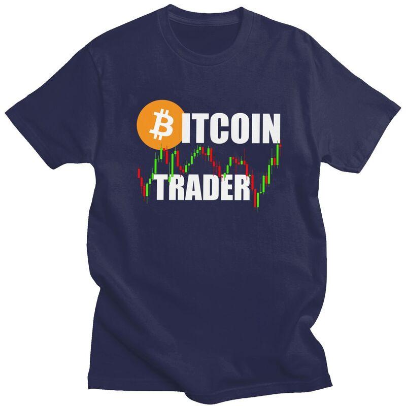 

Custom Bitcoin Trading T Shirts Men Short Sleeve Cryptocurrency Tshirts Streetwear Tee Oversized Tshirts Merch 4XL