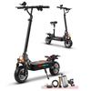 Boyueda Trotinetă electrică pliabilă Q7 Pro, motoare 1600W*2, roți de 10", baterie 52V 19AH, autonomie maximă de 70 kilometri, capacitate maximă de încărcare de 180 kg.