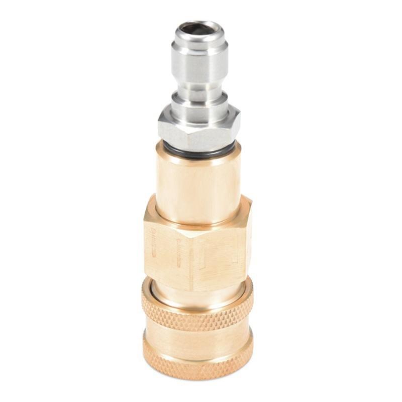 Car Wash Accessory Adapter Adjustable Nozzle Attachment For High Pressure Washer Water Guns Connect 1/4 Quick Connection