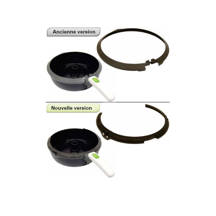 Bague anti-débordement SS-1530000904 pour Friteuse SEB ACTIFRY FAMILY