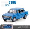 1/24 Russische LADA 2106 Legierungsauto Druckguss Spielzeugauto Modell Ton und Licht Kinderspielzeug Sammlerstücke Geburtstagsgeschenk