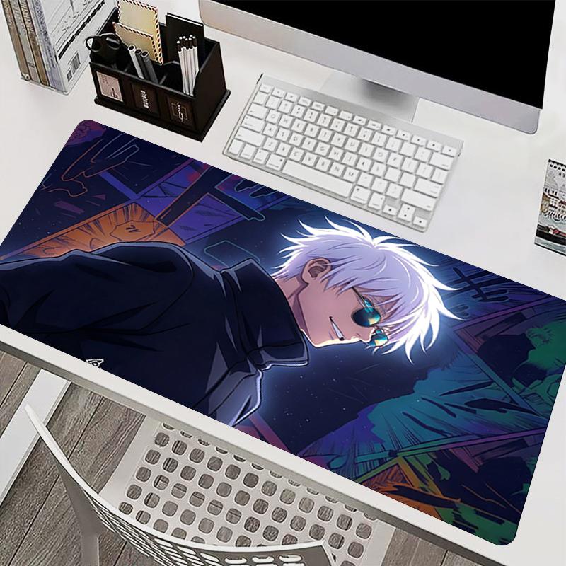 Oversized Mouse Pad Gamer Extended Desk Mat Notbook Keyboard Pad Colorful Gaming Accessories JJujutsu Kaisen Anime Mousepads
