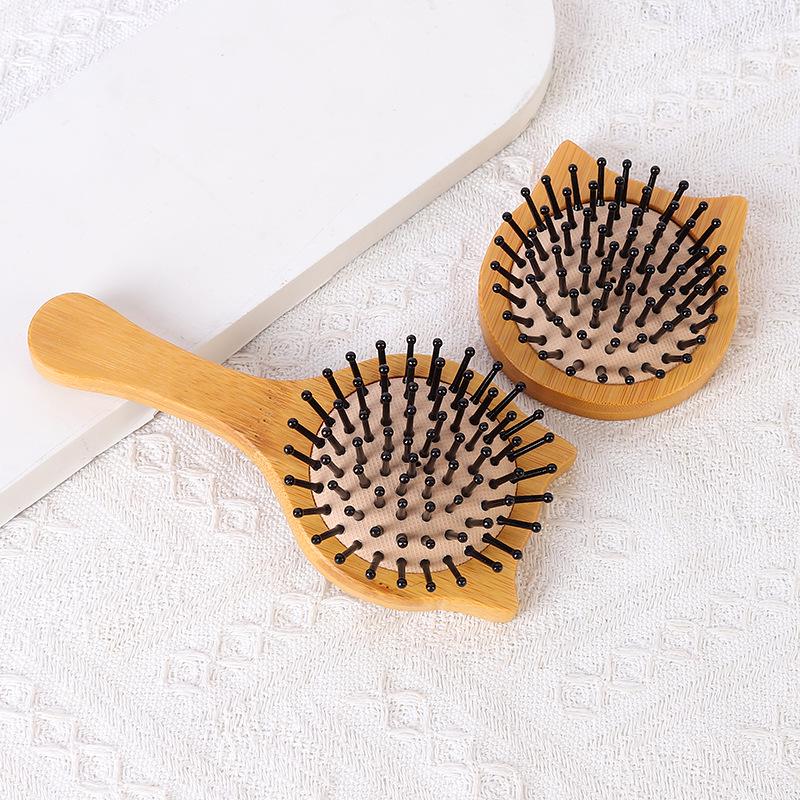 

Cushion Airbag Massage Wooden Comb for Smooth Hair Styling