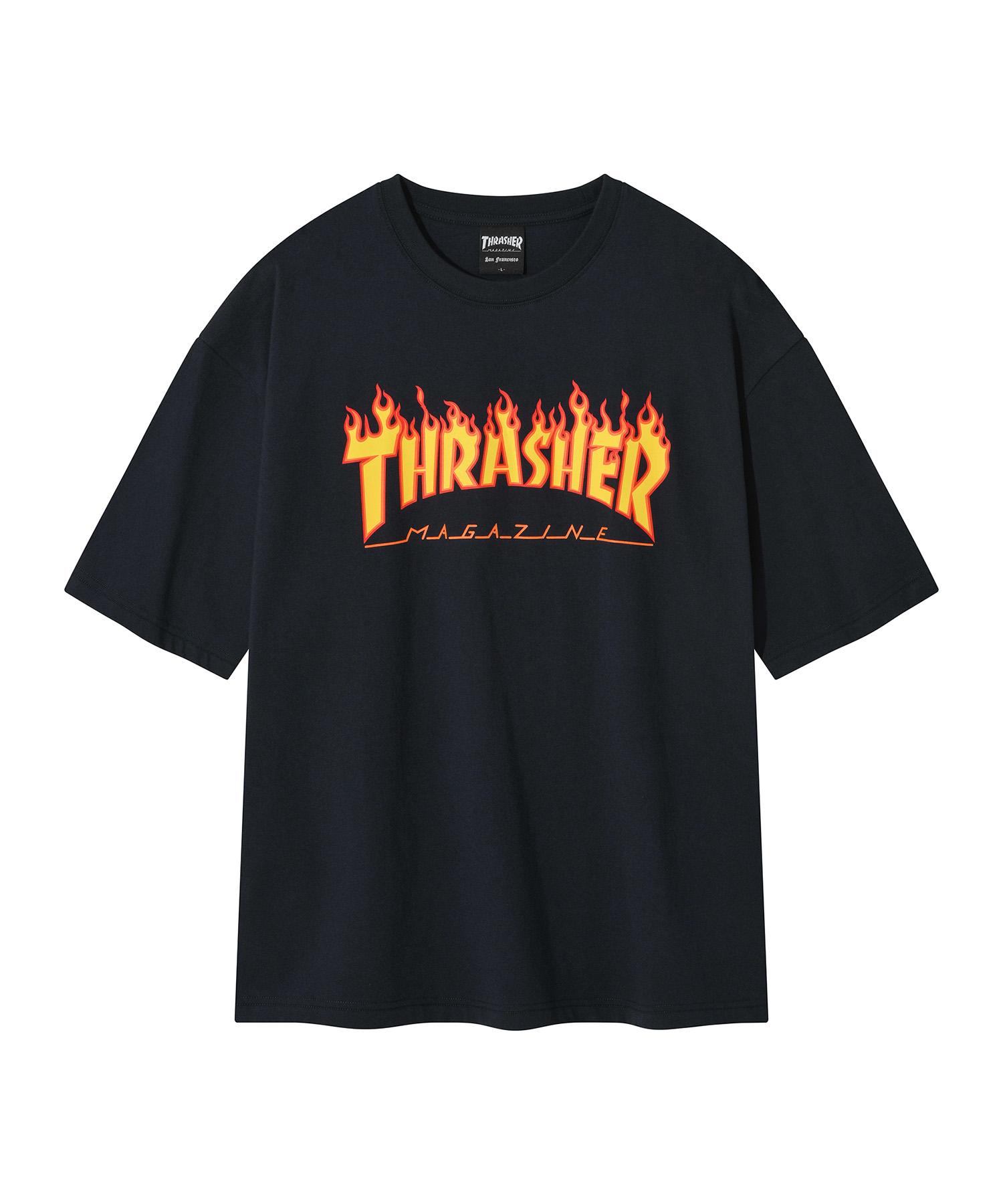Treasure Flame Short Sleeve T-Shirt Dark Navy S