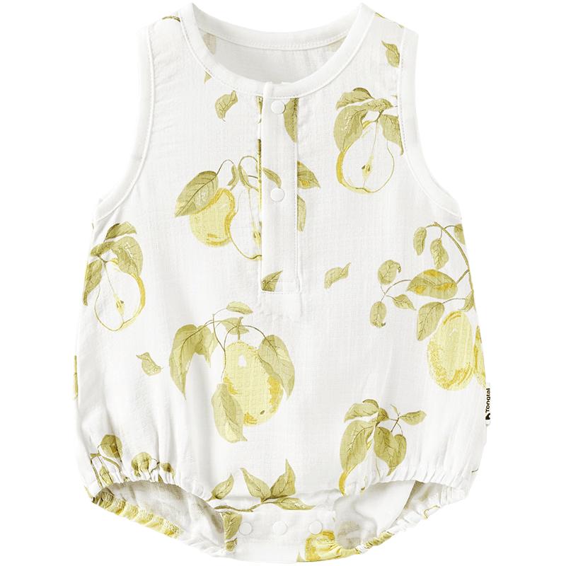 TONGTAI Baby Sleeveless Summer Bodysuit