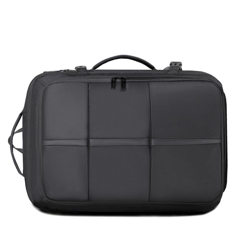 

Water-resistant Multi-purpose Men s Backpack Large Capacity Outdoor Travel Backpack Expandable Men s Business Bag Computer Bag one size fits all серый