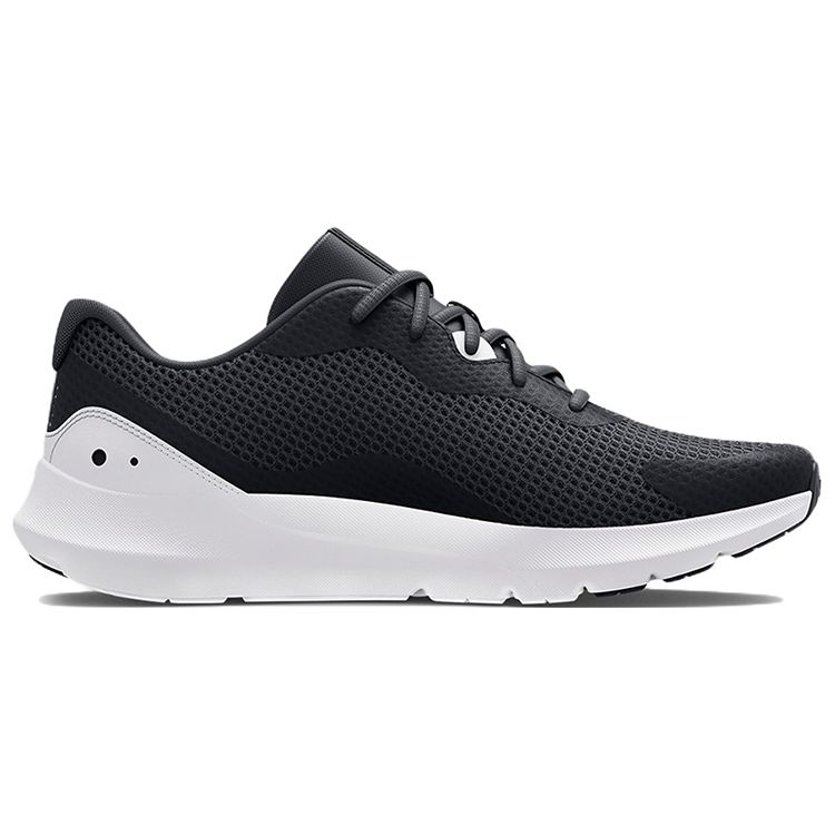 Under Armour Scarpe da ginnastica da uomo Surge 3 Nero Bianco 3024883-001