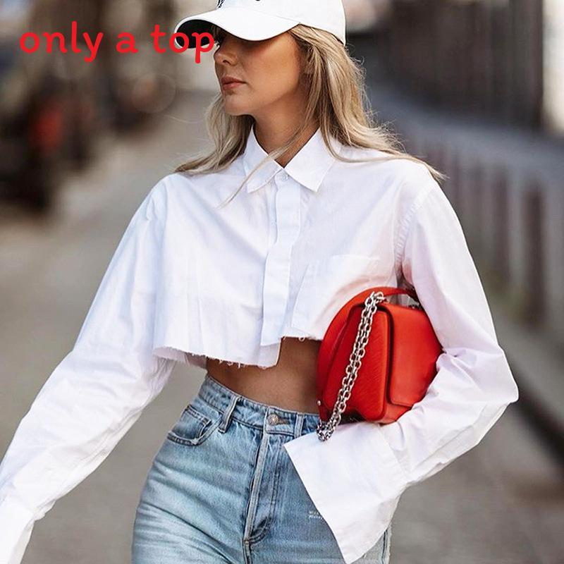 Punk Style Short Sleeve Shirt With Solid Color For Streetwear Fashion