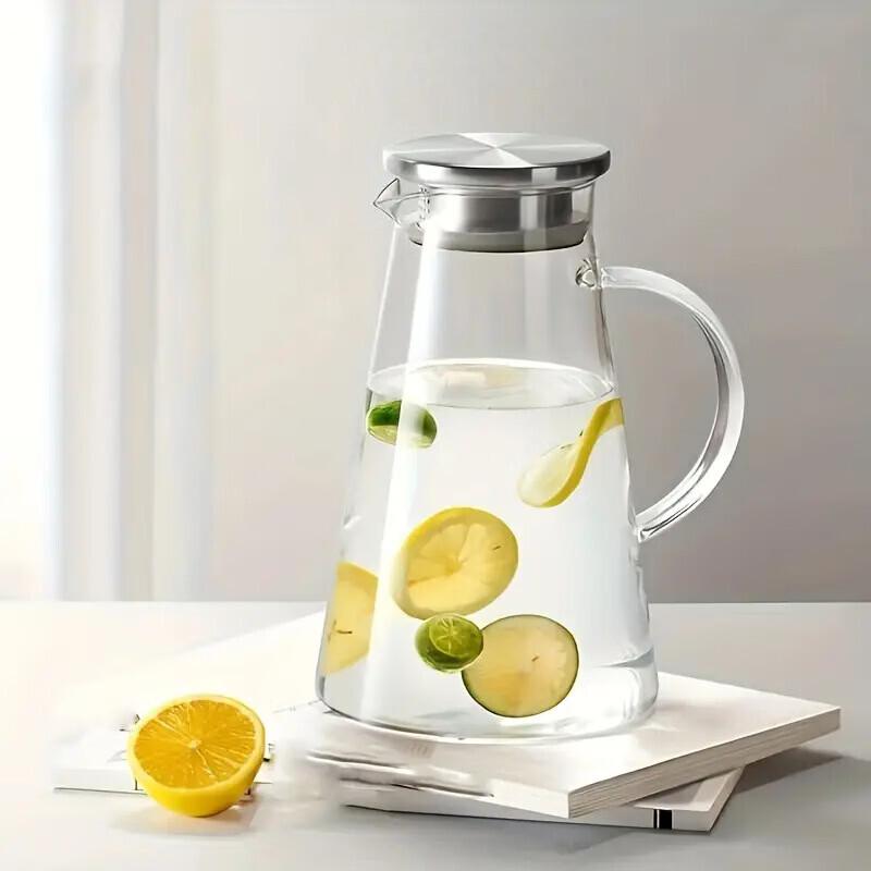 Shangqi Glass Large Triangle Cold Water Pitcher