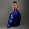 2026 Elegant One-Shoulder High Slit Sleeveless Dress for Women