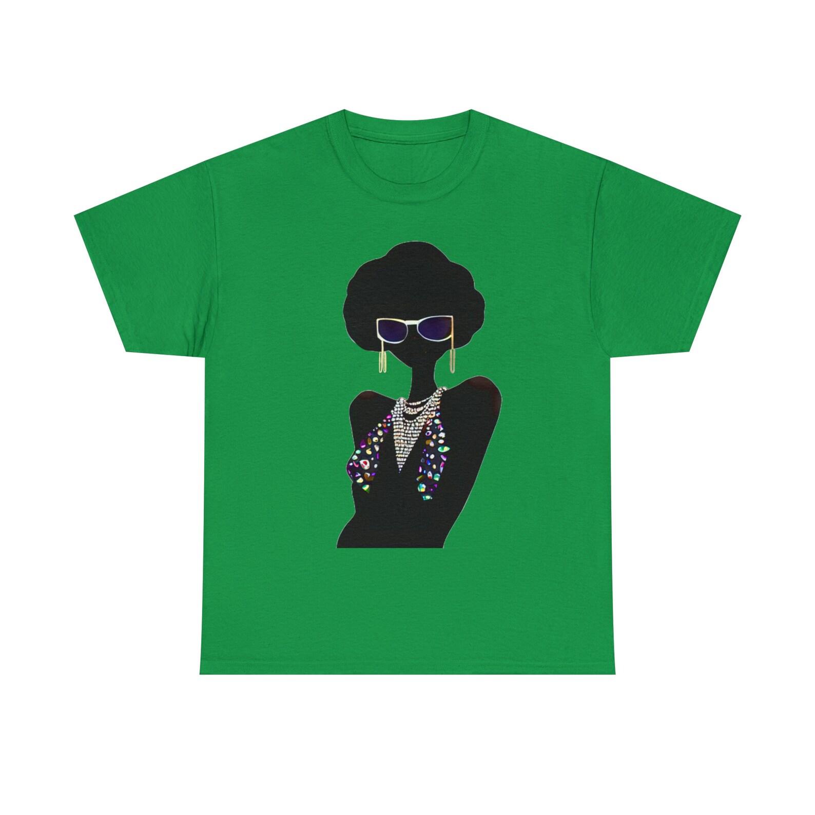 Black Glam Girl Tee 120