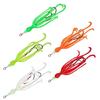 Sea Fishing Skirt Soft Lures with Double Barbed Hook Artificial Baits Squid Skrit Lure Trolling Baits