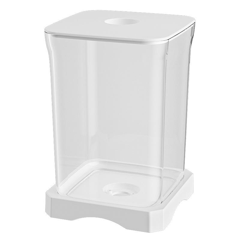 Compact Ornamental Fish Tank for Home or Office - Ideal for Small Goldfish and Desktop Landscaping.