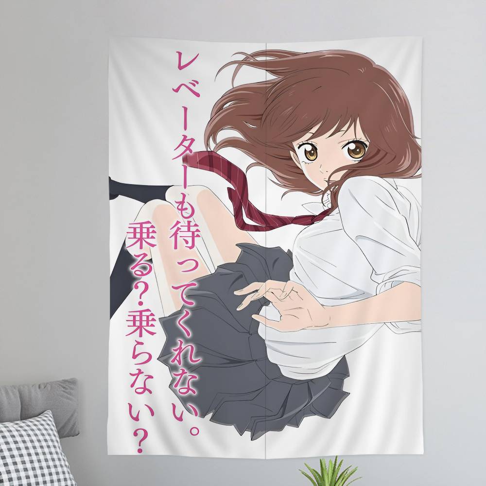 Blue Spring Ride Cartoo Chart Tapestry Art Science Fiction Room Home Decor Cheap Hippie Wall Hanging