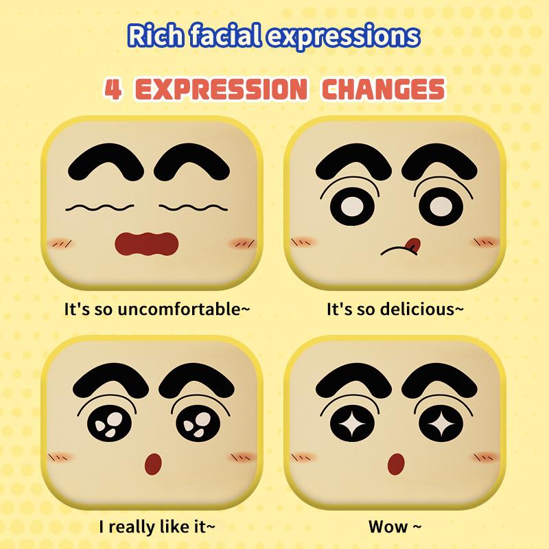 Cartoon Q Version Face Changing Doll Keychain Decompression Toys Keyring Exquisite Backpack Decoration Accessories Gifts