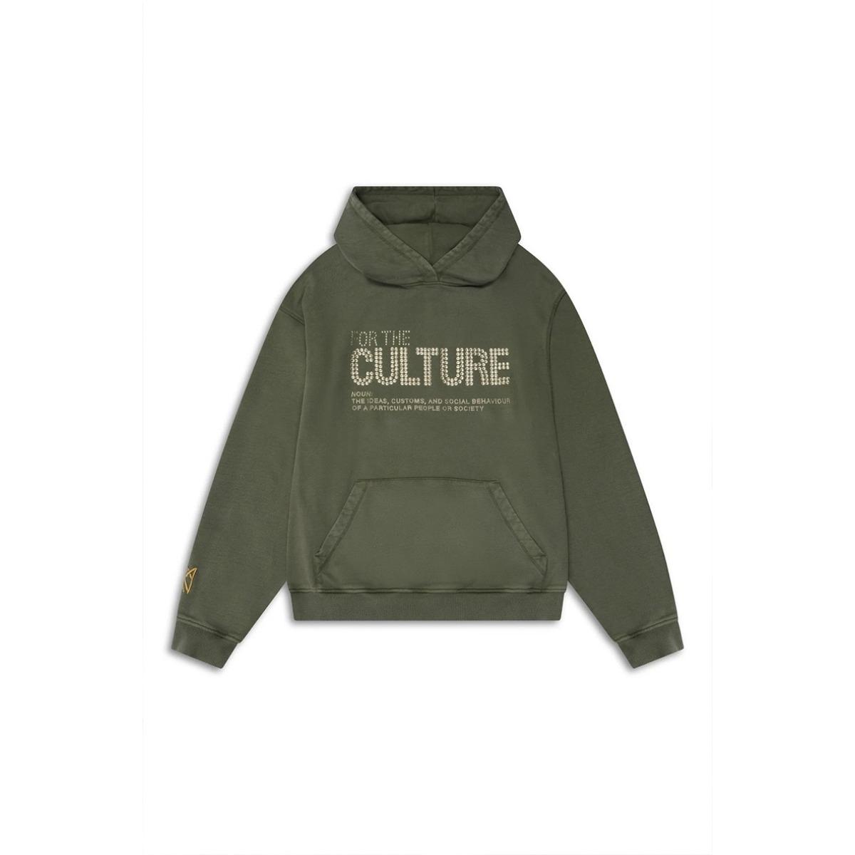 Retro Amerikanischer High Street Glitzer Buchstaben Sweatshirt Herbst Locker Lässig Kapuzen Pullover S grün