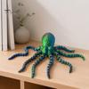 3D Printed Marine Animal Octopus Sea Fidget Toy, Flexible Articulated Tentacle Figurine, Sensory Toy Desktop Decoration with Movable Joints
