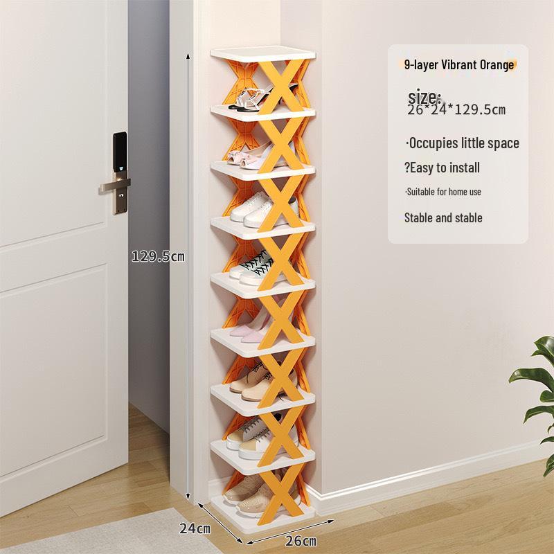 Foldable Multi-Layer Shoe Rack for Home & Dorm Use