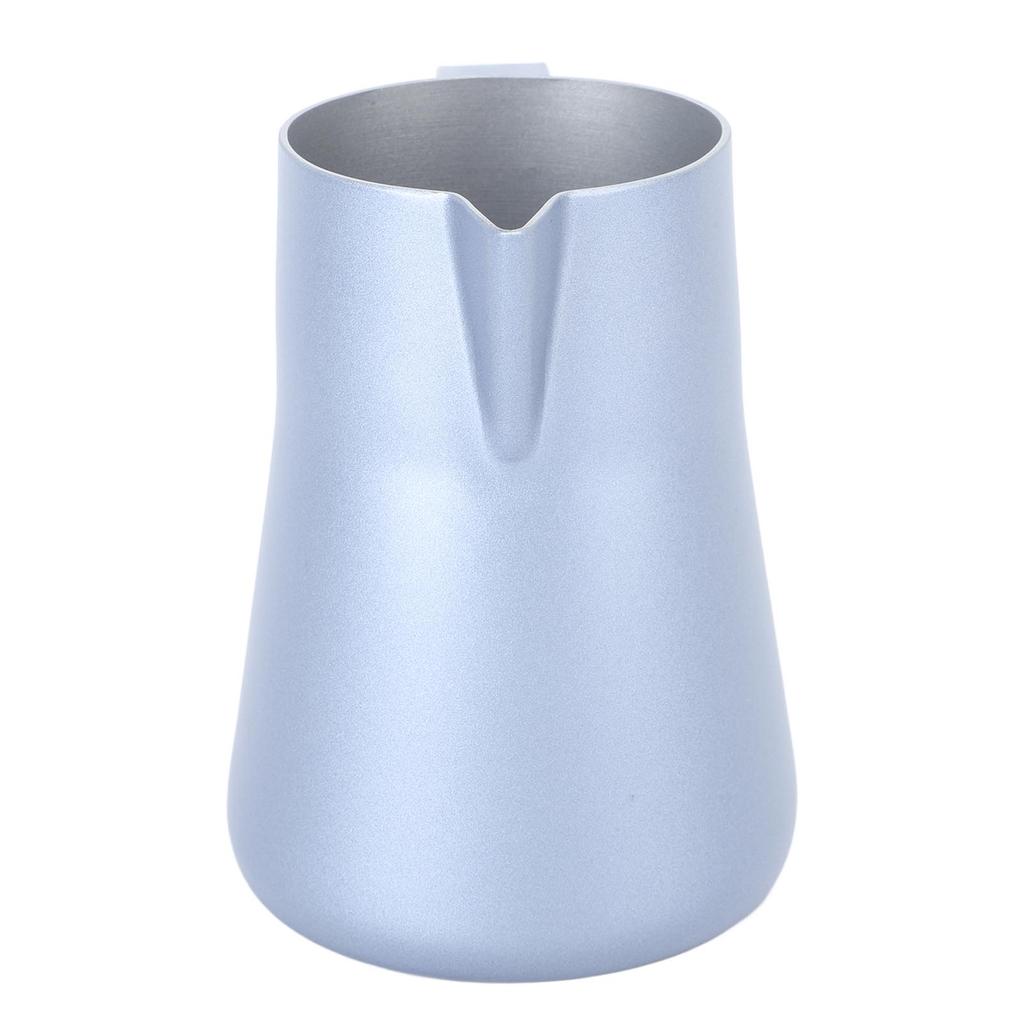 Konvička na pěnění mléka Nerezová konvička na pěnění Míchací pohár Hrnec na kávové nápoje 350ml Modrá